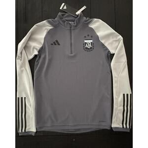 Gray 3 star adidas Argentina jacket